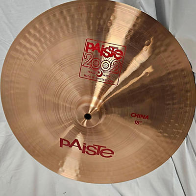 Paiste 18in 2002 CHINA Cymbal