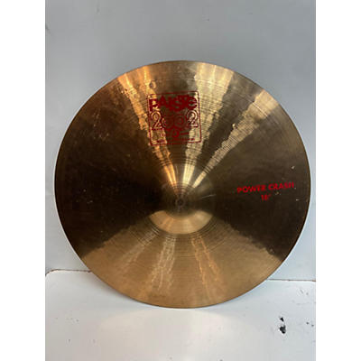 Paiste 18in 2002 Power Crash Cymbal