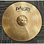 Used Paiste 18in 201 Bronze Cymbal 38
