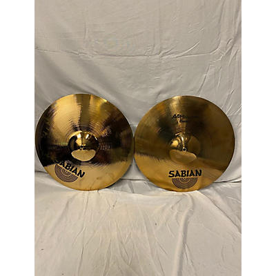 Sabian 18in AA Marching Band Crash Pair Brilliant Marching Cymbal