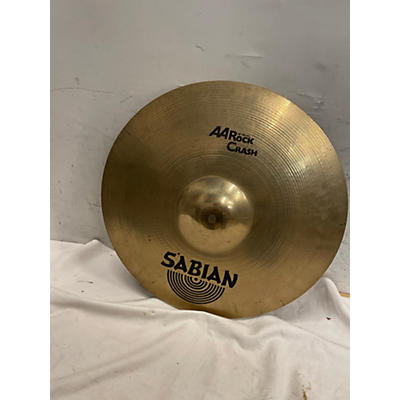 Sabian 18in AA Rock Crash Brilliant Cymbal