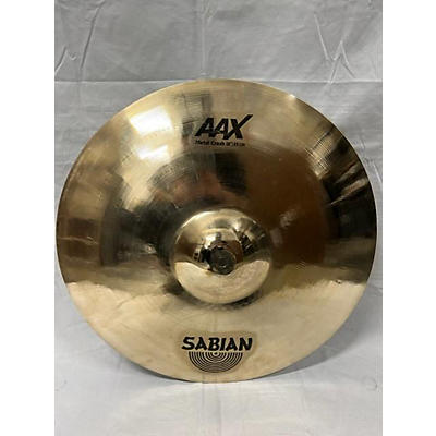 SABIAN 18in AAX Metal Crash Brilliant Cymbal