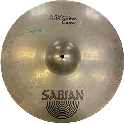 Sabian 18in AAX Thin Studio Crash Cymbal