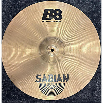 SABIAN 18in B8 Crash Cymbal