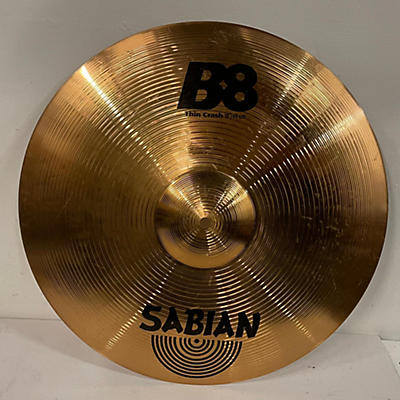Sabian 18in B8 Thin Crash Cymbal