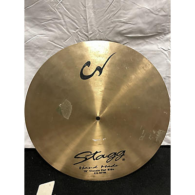 Stagg 18in CLASSIC FLAT RIDE Cymbal