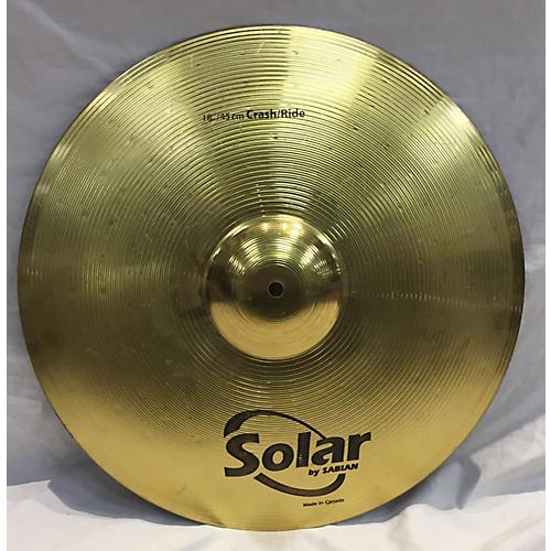 Solar by Sabian 18in CRASH/RIDE Cymbal 38