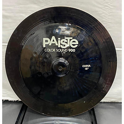 Paiste 18in Color Sound 900 China Cymbal