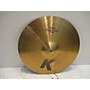 Used Zildjian 18in K Custom Dark Crash Cymbal 38