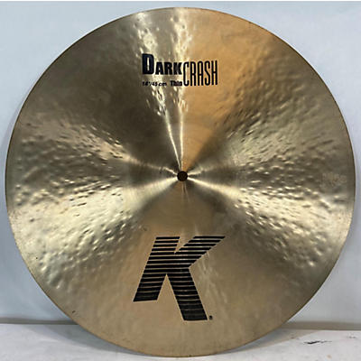 Zildjian 18in K Thin Dark Crash Cymbal