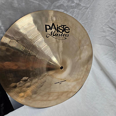 Paiste 18in Masters Dark Crash Cymbal