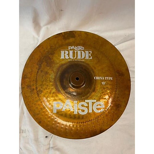 18in Rude Classic China Cymbal