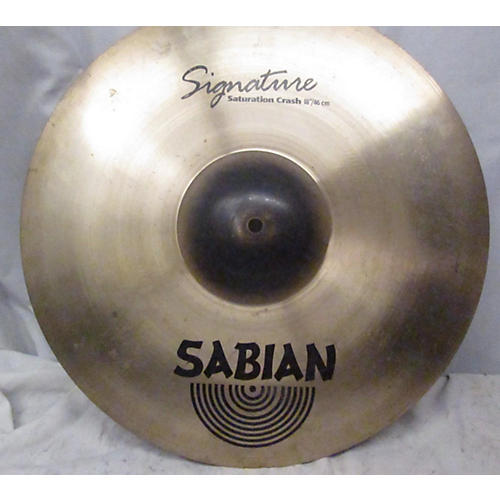 SABIAN 18in SIGNATURE SATURATION CRASH Cymbal 38