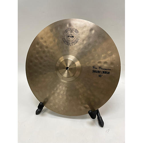 Paiste 18in SOUND CREATION NEW DIMENSION SHORT CRASH Cymbal 38