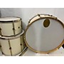 Used A&F Drum  Co 1901 Drum Kit Vintage White