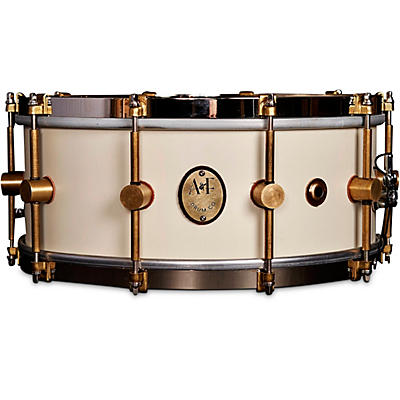 A&F Drum  Co 1901 Limited-Edition 14x5" Antique White Maple Club Snare Drum