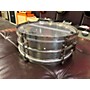 Vintage Ludwig 1920s 14X5  Nickel Over Brass Snare Drum Silver 210