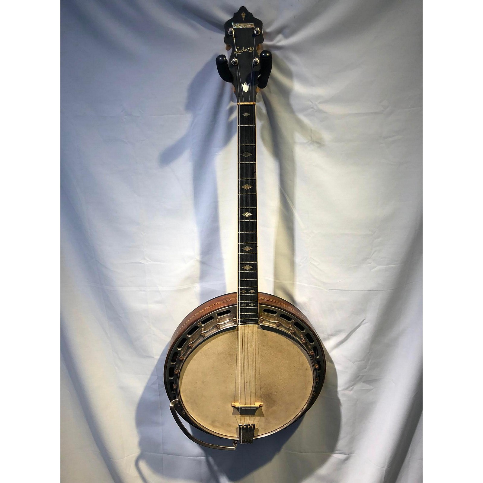Vintage Ludwig 1920s Kingston Tenor OHSC Banjo BANJO Musician's Friend