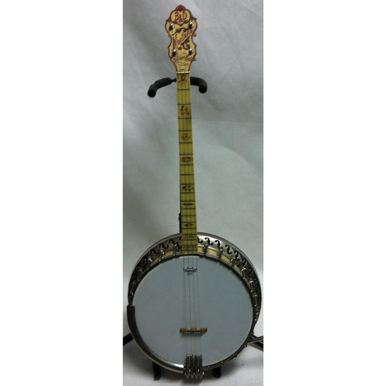 Vintage Bacon & Day 1920s Montana Silver Bell Tenor Banjo Banjo Antique