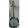 Vintage Bacon & Day 1920s Montana Silver Bell Tenor Banjo Banjo Antique White
