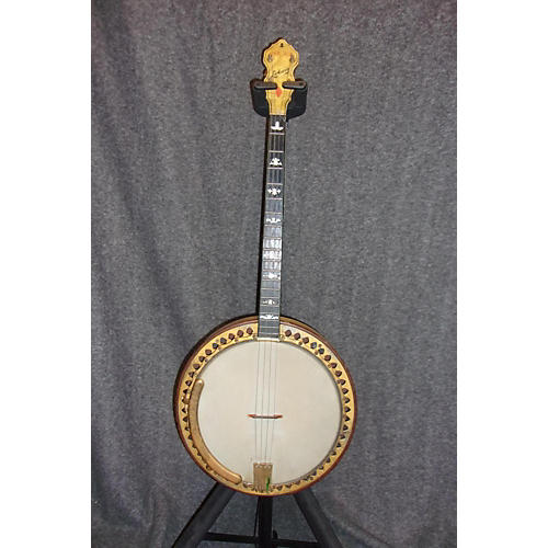 Ludwig 1930s THE ACE Banjo Vintage Yellow