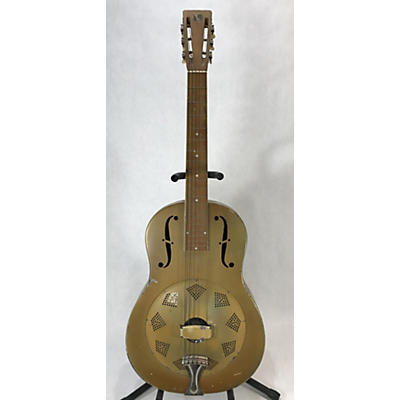 National 1930s Triolian Round Neck Resonator Acoustic Guitar