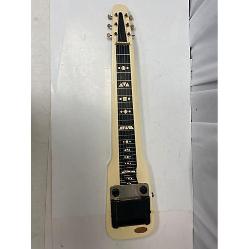 Supro 1950s Comet Lapsteel Lap Steel Vintage White