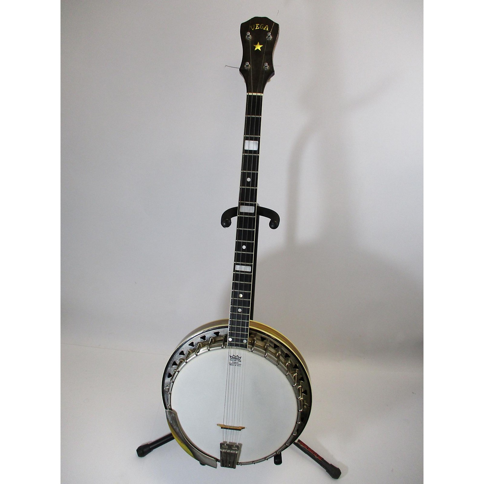 Vintage Vega 1950s Plectrum Banjo Banjo 2 Color Sunburst Musician's