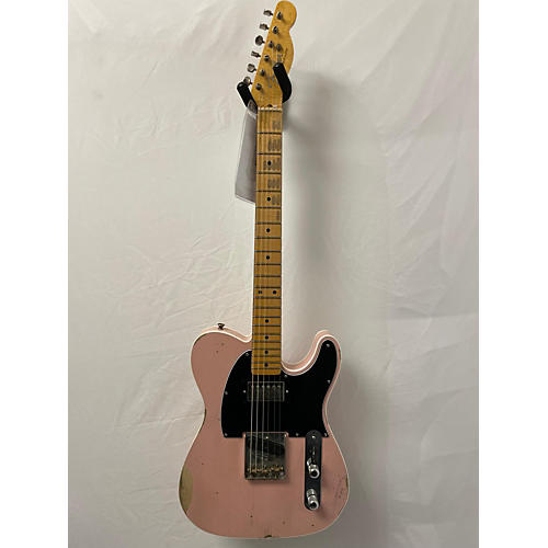 Fender 1952 Reissue Telecaster Custom Shop Relic Solid Body Electric Guitar Shell Pink