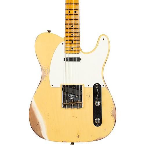 Fender Custom Shop 1952 Telecaster Heavy Relic Limited Edition Electric Guitar Nocaster Blonde