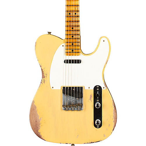 Fender Custom Shop 1952 Telecaster Heavy Relic Limited Edition Electric Guitar Nocaster Blonde