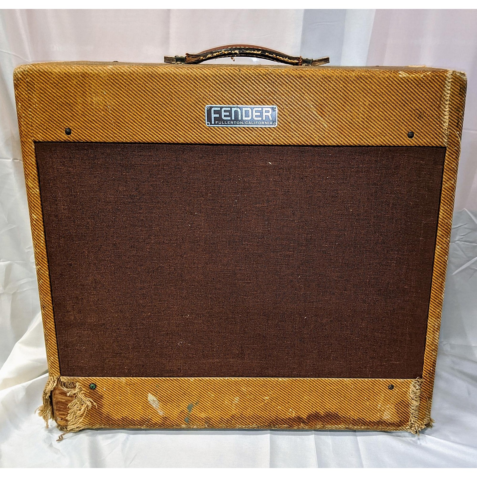 Vintage Fender 1954 1954 PRO TWEED Tube Guitar Combo Amp Musician's