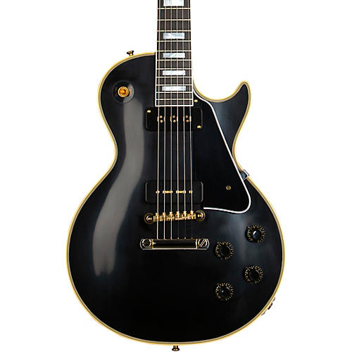 Gibson Custom 1954 Les Paul Custom Staple Pickup Reissue VOS Electric Guitar - Ebony
