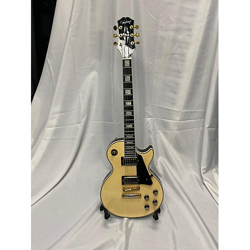 Epiphone 1955 Les Paul Custom Solid Body Electric Guitar Antique Ivory