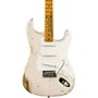 Fender Custom Shop 1955 Stratocaster Heavy Relic Quartersawn Maple Neck Electric Guitar Dirty White Blonde