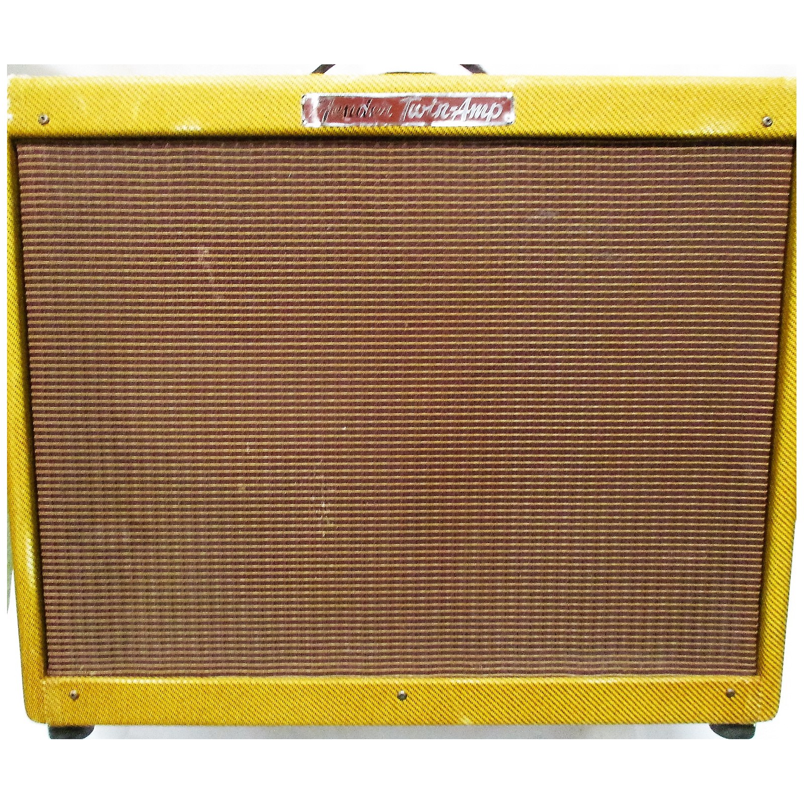 Vintage Fender 1956 Tweed Twin Tube Guitar Combo Amp Musician's Friend