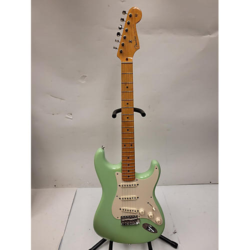 Fender 1957 American Vintage Stratocaster Solid Body Electric Guitar Seafoam Green