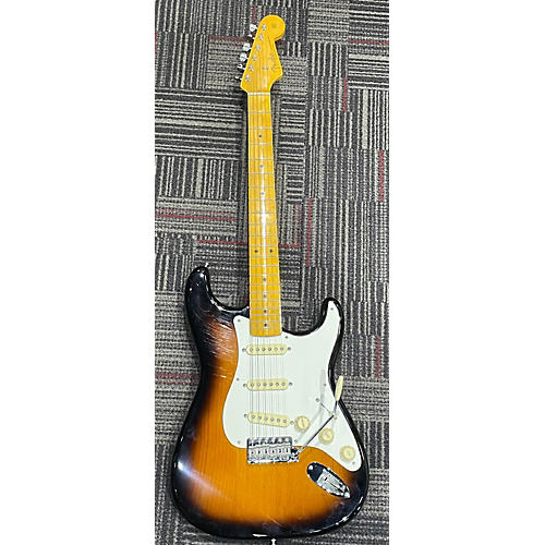 Fender 1957 American Vintage Stratocaster Solid Body Electric Guitar 3 Tone Sunburst