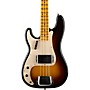 Fender Custom Shop 1957 Journeyman Relic Left Handed Precision Bass, Maple Fingerboard Wide Fade 2-Color Sunburst
