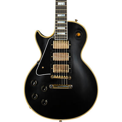 Gibson Custom 1957 Les Paul Custom 3-Pickup Reissue VOS Left-Handed Electric Guitar