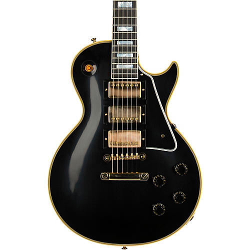 Gibson Custom 1957 Les Paul Custom Reissue 3-Pickup VOS Electric Guitar Ebony