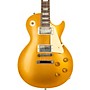 Gibson Custom 1957 Les Paul Standard Goldtop Dark Back Reissue VOS Left-Handed Electric Guitar Double Gold 741437