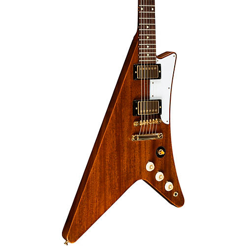 Gibson Custom 1957 Mahogany Moderne Reissue Electric Guitar - Antique Natural
