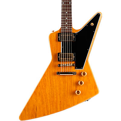 Gibson Custom 1958 Korina Explorer Black Pickguard Electric Guitar