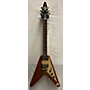 Used Epiphone 1958 Korina Flying V Solid Body Electric Guitar Natural