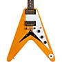 Gibson Custom 1958 Korina Flying V White Pickguard Electric Guitar - Natural