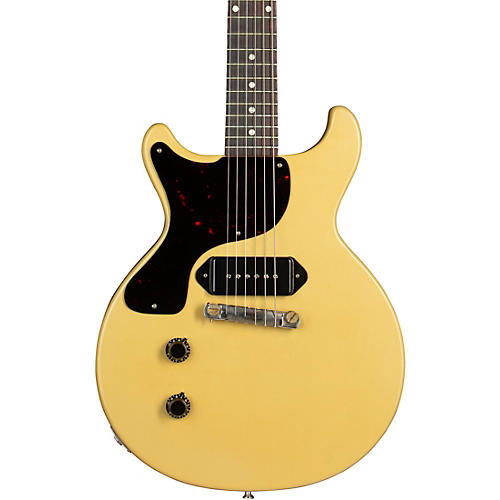 Gibson Custom 1958 Les Paul Junior DC Reissue VOS Left-Handed Electric Guitar TV Yellow