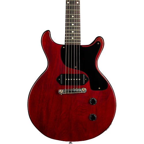 Gibson Custom 1958 Les Paul Junior Double-Cut Reissue VOS Electric Guitar Faded Cherry