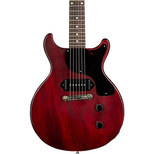 Gibson Custom 1958 Les Paul Junior Double-Cut Reissue VOS Electric Guitar Faded Cherry