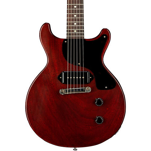 Gibson Custom 1958 Les Paul Junior Double-Cut Reissue VOS Electric Guitar Faded Cherry